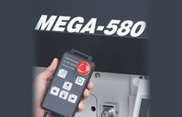 新登場! MEGA-580 80mm 大型短棒送料機